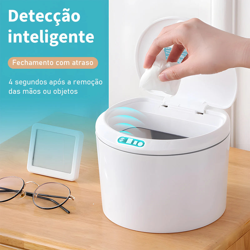 Lixeira inteligente para cozinha | Com Sensor Infravermelho