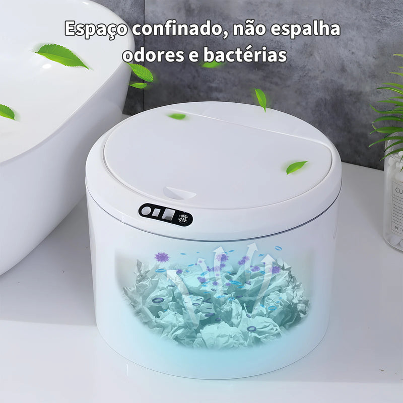 Lixeira inteligente para cozinha | Com Sensor Infravermelho